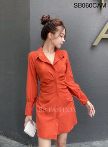 Đầm Dạo Phố & Công Sở SB060 - Cam - Cam