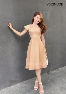 Đầm Đạo Phố & Công Sở V062 - Nude - Nude