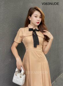 Đầm Công Sở V063 - Nude - Nude